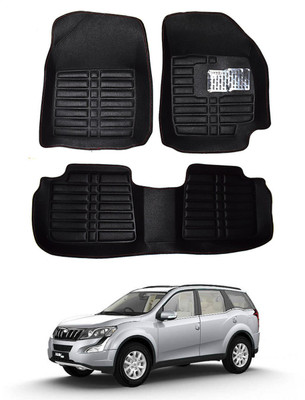 AYW Plastic 5D Mat For  Mahindra XUV 500(Black)