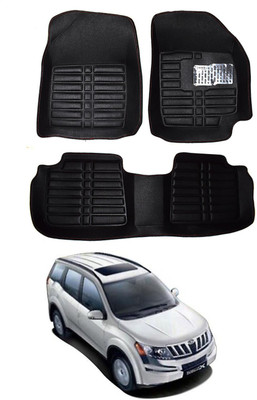 AYW Plastic 5D Mat For  Mahindra XUV(Black)