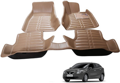 AYW Plastic 5D Mat For  Maruti Suzuki Baleno(Beige)