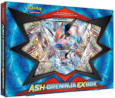 

Pokemon Ash Greninja EX Box Card Game(Multicolor)
