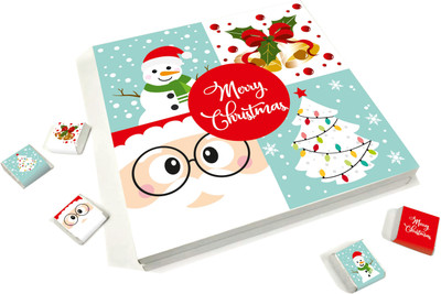 

Dear Chocolate Dear Chocolate's Christmas Special 25 chocolate Box Bars(Pack of 25, 25 Units)