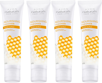 

Avon Naturals Honey & Milk Nourishing Cleanser (set of 4)(400 g)