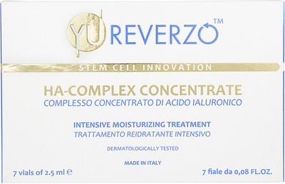 

Yu Reverzo HA Vials for Skin Hydration-7 Vials(2.5 ml)