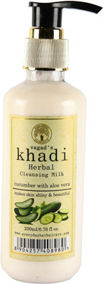 

Vagad's Khadi Cucumber With Aloevera Cleansing Milk(200 ml)
