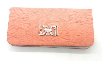 

M.Crownwill Casual Peach Clutch