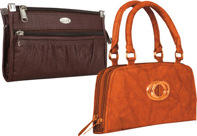 

Fillincart Casual, Party, Formal Brown Clutch