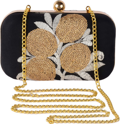 

Rezzy Casual, Party, Formal Black Clutch