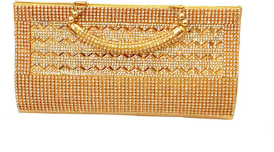 

Lavs Party, Casual Gold, Multicolor Clutch