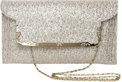 

Talat Fashion Party Gold Clutch
