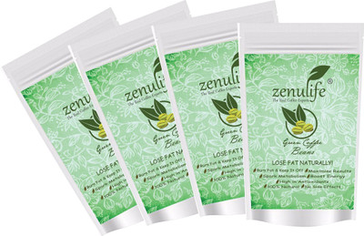 

zenulife Organic Green Coffee beans Powder for Weight Management Instant Coffee 50 g (Pack of 4) Instant Coffee 50(Pack of 4)