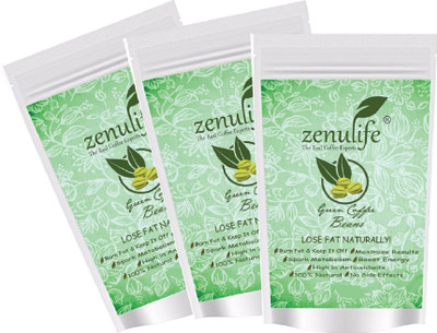 

zenulife veg ,Organic Green Coffee beans Powder for Weight Management Instant Coffee 50 g (Pack of 3) Instant Coffee 50(Pack of 3)