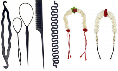 

JAGTEK Hair Bun Juda(Set of 8)