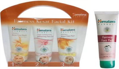 

Himalaya FAIRNESS KESAR FACIAL KIT, AGE DIFANING HAND CREAM(Set of 2)