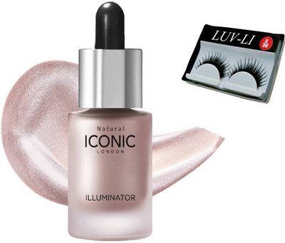 

LUV-LI BRIDAL COMBO 1 Iconic london illuminator, 1 PAIR EYE LASHES(Set of 2)
