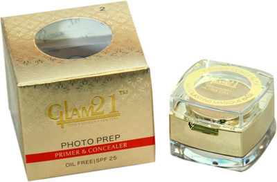 

Glam 21 2 IN 1 Primer and concealer Longlasting makeup base Primer - 9 g(Natural)
