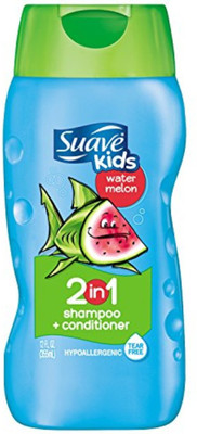

Suave Kids 2 in 1 Shampoo and Conditioner, Wild Watermelon 12 oz(350 ml)
