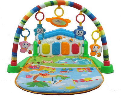 

ICE TREE Kick & Play Multi-Function Piano Baby Gym & Fitness RackÂ (Multicolor)