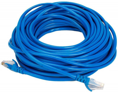 JX2 Blue Cat5 RJ45 Ethernet Cable/Patch Cable for Cat5e Cat5 RJ45 Internet Network LAN Cable Connector LAN Cable(Mobile, Laptop, Tablet, Mp3, Gaming Device, Blue 305 Meter)