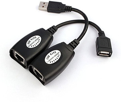 

Tobo USB 2.0 to RJ45 LAN Extension Extender Adapter Over Cat5/Cat5e /Cat6 Cable Color Black(150 ft) LAN Cable(Compatible with Mobile, Laptop, Tablet, Mp3, Gaming Device, Black)