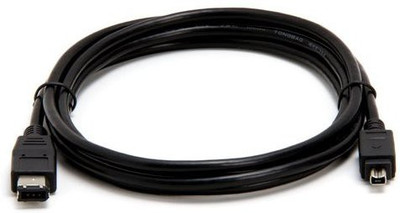 

FOX MICRO 1.5 Meter Usb To Ieee 1394 Firewire 4-Pin Data Cable 6Ft (Color May Very ) Video Cable(Compatible with camcorder, Black)
