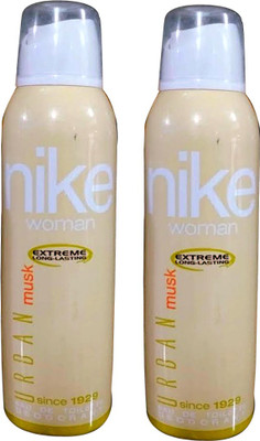 

Nike Urban Musk Deodorant For Woman 200ml Deodorant Spray - For Women(400 ml, Pack of 2)