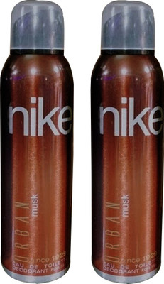 

Nike Urban Musk Deodorant For Man 200ml Deodorant Spray - For Men(400 ml, Pack of 2)