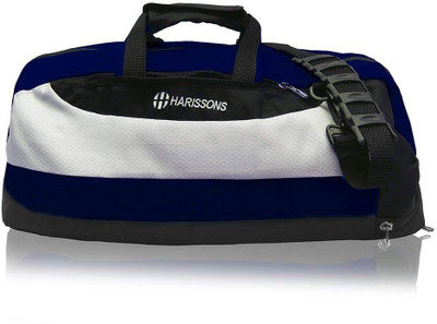

Harissons (Expandable) HB1082 Gym Bag(Blue, White)