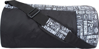 

C4U (Expandable) Duffle Gym Bag Gym Bag(Black)