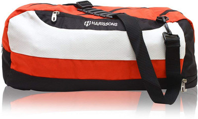 

Harissons (Expandable) HB606 Gym Bag(Orange, White)