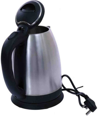 

13-HI-13 1.8 L Hot Water Pot Portable Boiler Tea Coffee Warmer Heater Cordless Electric Kettle Electric Kettle(1.8 L, Silver)