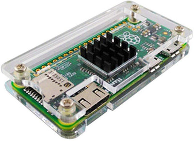 

REES52 Clear Acrylic Case Cover for Raspberry Pi Zero Electronic Components Electronic Hobby Kit