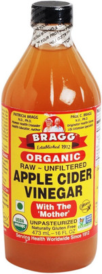 

bragg apple cider vinegar Apple Cider Vinegar(473 ml, sour Flavored)