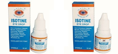 

ISOTINE ISOTINE EYE DROPS PACK -2 Eye Drops(10 ml)