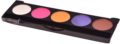 

Imported 5 Color Professional Dazzling Eyes Eye Shadow Palette (R-01) 15.6 ml(Glitter Light)