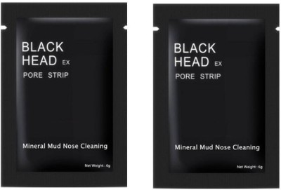 

Ni Hao 2 pcs Black Head remover and facial mask for blackhead charcoal face mask for women(100 ml)