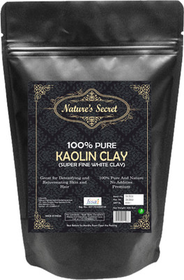 

nature's secret White Light Kaolin Clay Powder For Skin Face Mask - 400 gm(400 g)