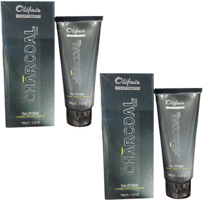 

Olifair Charcoal Peel Off Mask (Pack of 2)(100 g)