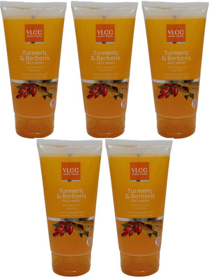 

VLCC Turmeric & Berberis With Bacopa & Aloe Vera (Pack of 2) Face Wash(750 ml)