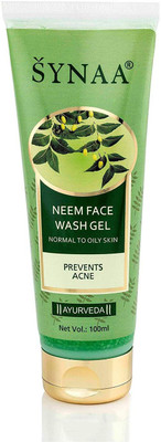 

Synaa Neem Face Wash Gel for Clear Skin- Purifying Neem Face Wash For Normal to Oily Skin Face Wash(100 ml)