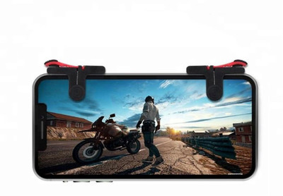 

CASADOMANI PUBG Shooter Controller Gaming Trigger Fire Button Handle for IOS Android SmartPhone Wireless Gaming D9 Trigger Controller for Mobile Smartphones Aim Key D9 Left/Right Gaming Accessory Kit(Multicolor, For Android, iOS)