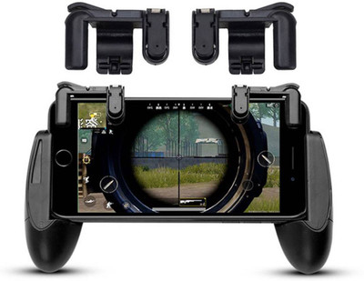

Blue Birds Pubg Gamepad Joystick and Trigger Fire Button Assist Tool Compatible with All Android Mobile Sensitive Shoot/aim Buttons L1 R1 Trigger Mobile Game Controller Gaming Accessory Kit(Multicolor, For Android)