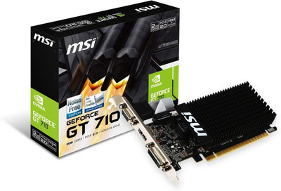 

MSI NVIDIA GT7102GD3H 2 GB DDR3 Graphics Card