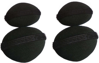 

CartKing Puff/Puffs Maker Hair Style DONUT Perfect BUN- JUDA Maker Tool For Women - (Combo of 4) Bun Hair Accessory Set(Black)