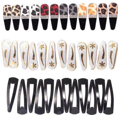 

AANJNEY TIC TAC MULTICOLOUR CLIPS Tic Tac Clip, Hair Pin(Multicolor)