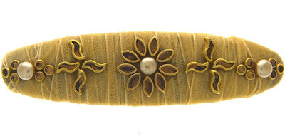 

Anuradha Art Jewellery Traditional Back Pin Back Pin(White)