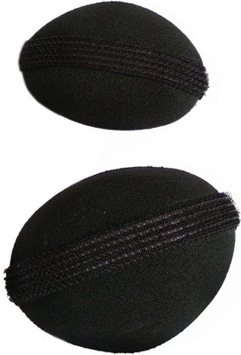 

CartKIng Puff/Puffs Maker Hair Style DONUT Perfect BUN- JUDA Maker Tool For Women - Black(Combo of 2) Bun, Hair Accessory Set(Black)