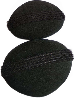 

CartKing Puff/Puffs Maker Hair Style DONUT Perfect BUN- JUDA Maker Tool For Women - (Combo of 2) Bun Hair Accessory Set(Black)