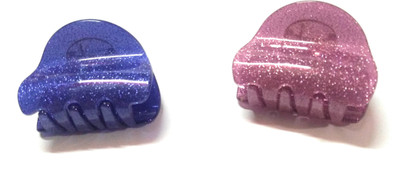 

look n chak store HC-1 Hair Claw(Blue, Pink)