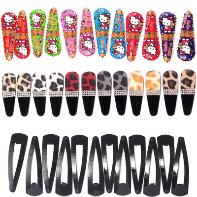 

AANJNEY TIC TAC PRINTED PRINT PIN Tic Tac Clip, Hair Clip, Hair Pin(Multicolor)