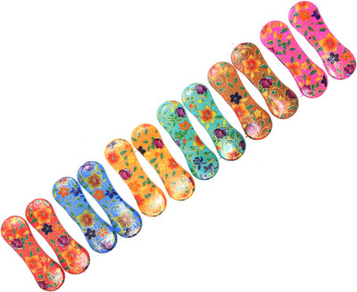 

AANJNEY TIC TAC PRINTED PINS Tic Tac Clip, Hair Clip, Hair Pin(Multicolor)